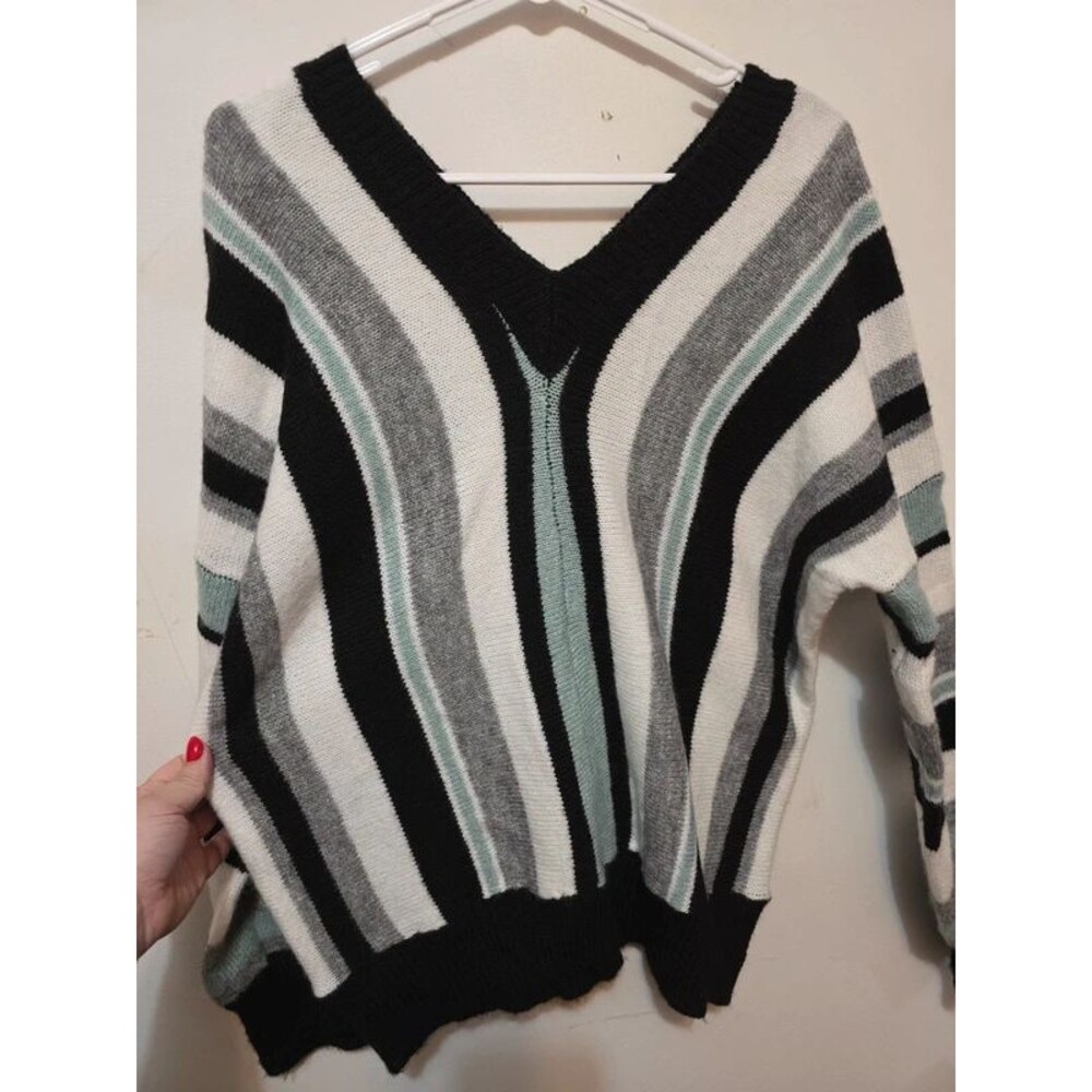 Striped sweater. Size M